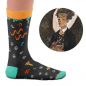 Preview: Socken Kunstwerke - Schiele "Selbstportrait"